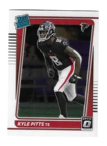 Kyle Pitts 2021 DONRUSS OPTIC FOOTBALL NFL RATED ROOKIE CARD #211 Falcons RC SP - Picture 1 of 2