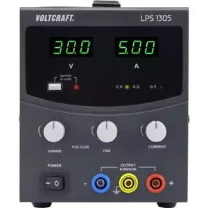VOLTCRAFT LPS1305 Labornetzgerät, einstellbar 0 - 30 V/DC 0 - 5 A 150 W Anzahl - Bild 1 von 5