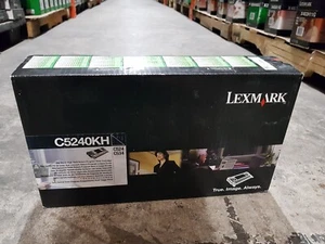 Original Lexmark C5240KH Tonerkassette Schwarz C524 C534 Neu in OVP - Bild 1 von 1