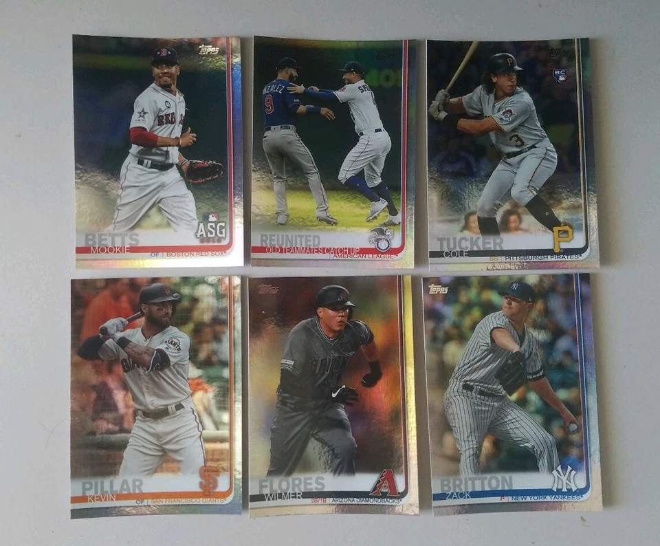 2019 TOPPS UPDATE SERIES RAINBOW FOIL CARDS US151 TO US300 - COMPLETE YOUR SET. - Image 1 of 1