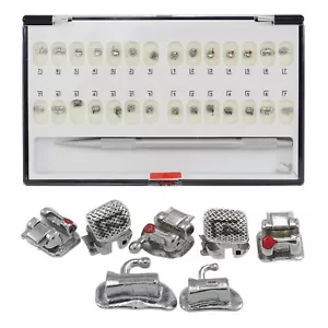 Brackets autoligables de ortodoncia dental brackets metal Roth 022 3 ganchos DAMON Q - Imagen 1 de 16