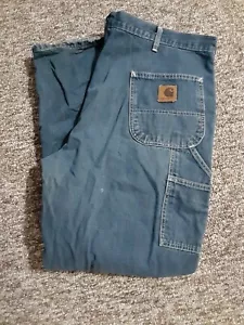 Carhartt Herren Flanell gefütterte Carpenter Jeans Größe 40x32 - Bild 1 von 8