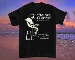 Harry Chapin Present An Evening Concert Adult Cotton Unisex T-Shirt - Picture 1 of 3