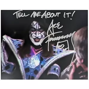 Ace Frehley handsigniert & beschriftet "Erzähl mir davon!" 8x10 Foto KISS signiert - Bild 1 von 3