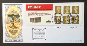 GB Benham 2005 6x1st Smilers Publicidad Minorista Folleto 1 en Cubierta Primer Día, Windsor - Imagen 1 de 2