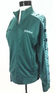 Chaqueta de Pista KIDROBOT Edición Limitada Tréboles Corazones Verde Agua Para Mujer M a L - Imagen 1 de 9