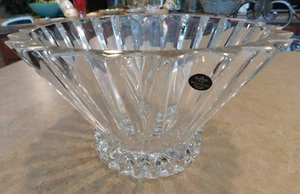 Rosenthal Germany 24% Lead Crystal Glass 10 inch Bowl - Picture 1 of 9