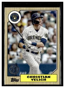 2022 Topps #T87-71 Christian Yelich - Picture 1 of 2