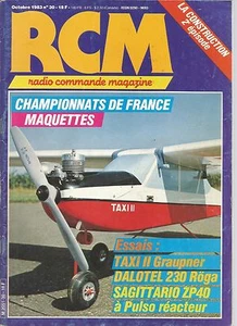 RCM  N°30 LA CONSTRUCTION : BASE DE FABRICATION DES MODELES REDUITS / TAXI II - Foto 1 di 2