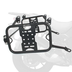 Side Support Carrier Pannier Racks Fit For Suzuki DL650 V-storm 650 2017-2024 - Picture 1 of 16