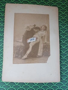 FOTO EROTICA 800 ALBUMINA SU CARTONCINO PORNO ORIGINALE 14X20 CM 1800 - Foto 1 di 4