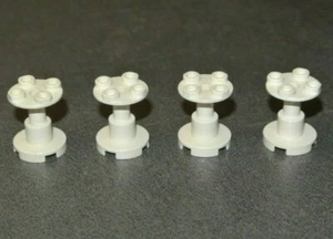 LEGO : 4x Support 2 x 2 x 2 Pilier - Réf 3940b blanc - Set 6988 41428 6973 4657 - Imagen 1 de 1