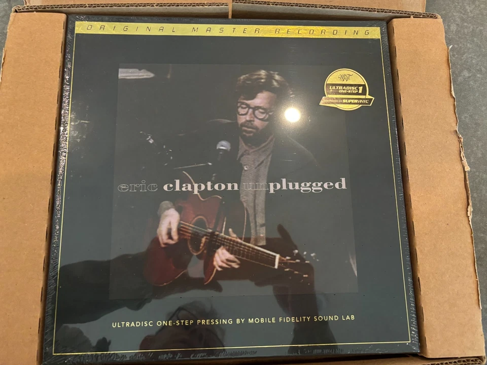 New Eric Clapton Unplugged MOFI Ultradisc One Step Vinyl Record LP - Image 1 of 1