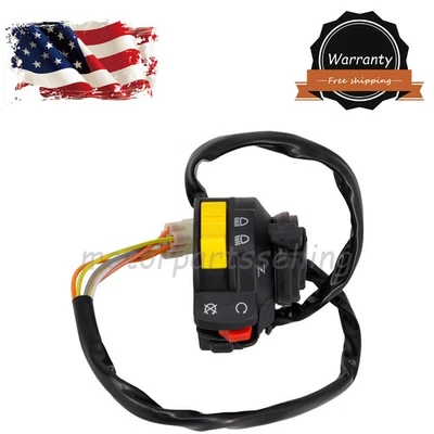 Interruptor de manillar izquierdo faro de parada de arranque para Suzuki Ozark 250 LT-F250 2002-14 Foto 1 de 4