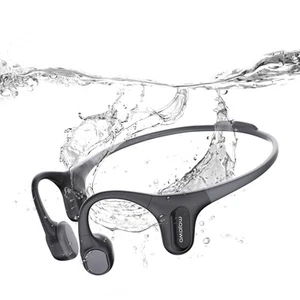 Run Plus Bone Conduction Headphones, Open-Ear Bluetooth Headphones, 32GB MP3 ... - Picture 1 of 7