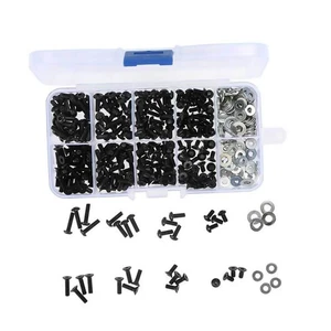340pcs Screw Box Kit (M3, Hex Flat & Buttom Head)& M3 M4 Bolts For HSP RC Car - Picture 1 of 6