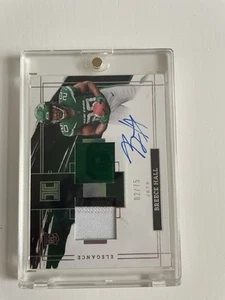 2022 Panini Impeccable Breece Hall Rookie Patch /75 - Picture 1 of 2