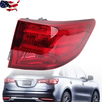 For 2014-2020 Acura Mdx Halogen Tail Light w/ Bulbs Right Passenger Side - Изображение 1 из 4
