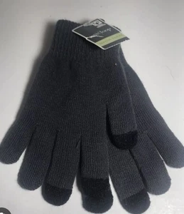 Guantes de Texto West Loop Gris Tejido Talla Única Pantalla Táctil Invierno Cálidos Nuevos con Etiquetas - Imagen 1 de 1