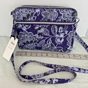 Vera Bradley Umhängetasche Disney Mickey und Minnie drei Fächer neu mit Etikett - Bild 1 von 8