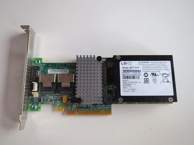 LSI Megaraid SAS 9260-8i SATA / SAS Controller RAID 5 6G PCIe x8 with bbu08 - Bild 1 von 2