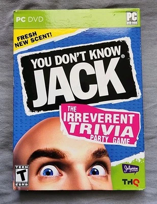 You Don't Know Jack (PC DVD-ROM, 2011) Trivia Party Game Jellyvision Windows XP - Image 1 of 4
