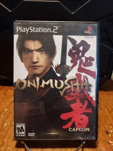 Onimusha Warlords Black Label PS2 Sony PlayStation 2 Complete Tested - Picture 1 of 11