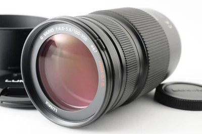 [NEAR MINT] Panasonic LUMIX G VARIO 100-300mm f/4.0-5.6 MEGA O.I.S. Micro JAPAN - Image 1 of 4