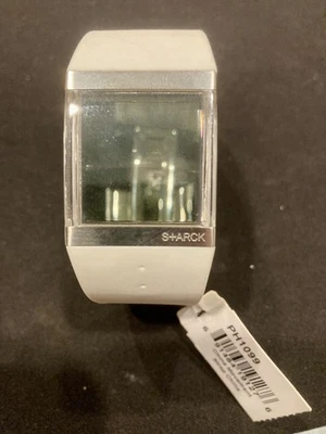 Philippe Starck Watch PH1099 White Band, NWT, Not Working, as Is - Photo 1/4