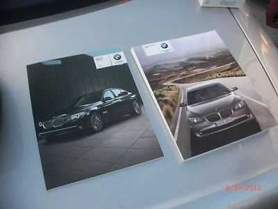 2011 BMW F01 F02 OEM OWNER OWNERS MANUAL 750i 750Li 750 760Li 760 740i 740Li B7 Foto 1 de 3