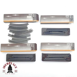 1:220 46x Märklin gerades gebogenes gleis Schienen-Set Mini club Z Spur - Bild 1 von 10