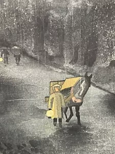 Impresión en madera EIIchi Kotozuka “Avenida de Cryptomeria en Nikko” firmada y cortada ** - Imagen 1 de 18