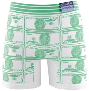 CALZONCILLOS BOXER TEMÁTICOS BILLETE DE $100 ~ Para hombre M L ~ Nuevos con etiquetas - Imagen 1 de 1