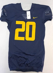 Neu mit Etikett Nike Vapor Pro Herren Large #20 marineblau gelb bestickt Fußballtrikot AO4794 - Bild 1 von 8