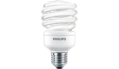 6 X 15W T2 Economy Twister CDL E27 Fluorescent Spiral Light Bulb Daylight Colour - Image 1 of 4