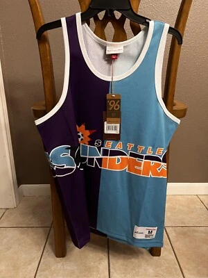 Mitchell & Ness Seattle Sounders Mens Tank Top Shirt MLS Since 96 Medium - Image 1 of 3
