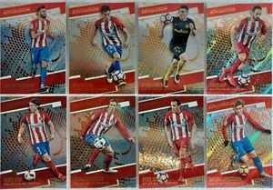 2017 Panini Revolution Soccer Card Team Set ATLETICO MADRID 119 - 128 - Picture 1 of 2