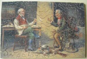 Vintage 1930 Salmon Academy 100 pc 3-ply Jigsaw No J 702.  After the Shoot