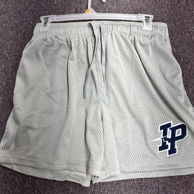 Pantalones Cortos Para Hombres 2XL Atléticos Gimnasio Baloncesto Malla Bolsillo Gris Nuevos con Etiquetas Foto 1 de 4