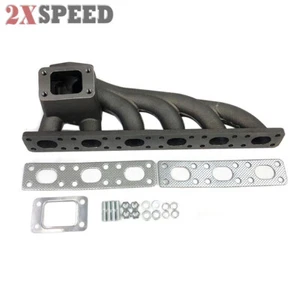 Turbo Manifold For 93-05 BMW E36 E46 2.5/2.8/3.0L CAST IRON BOTTOM MOUNT - Bild 1 von 9