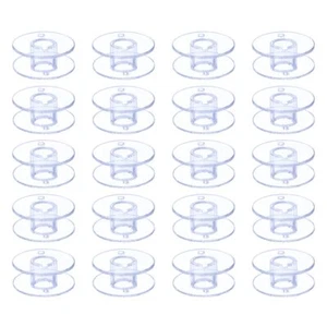 Sewing Machine And Embroidery Bobbins Sa156 Bobbins For Brother Class 15 Transpa - Picture 1 of 7