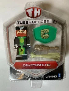 Neue Jazwares Tube Heroes CAVEMANFILMS Mindcraft Figur & Zubehör - UNGEÖFFNET - Bild 1 von 3