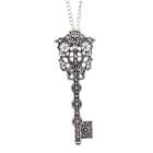 Collier pendentif clé rétro antique engrenage steampunk neuf bijoux gothiques