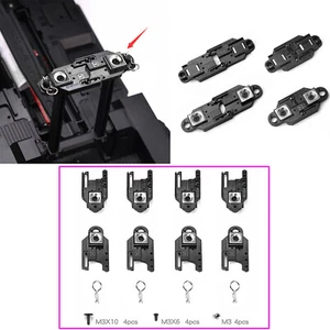 Invisible Magnetic Car Body Shell Column Post Mount Set For 1/10 1/8 Trx-4 SCX10 - Picture 1 of 10