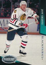 1993-94 Parkhurst #314 JEFF SHANTZ - Chicago Blackhawks Eagle Mannheim