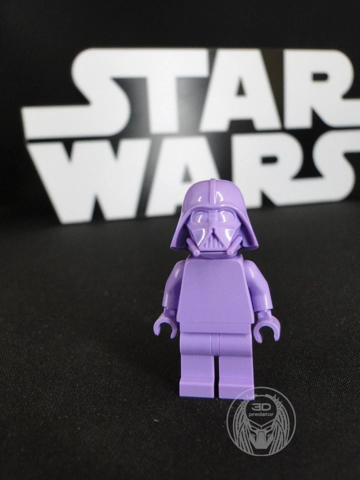 Darth Vader Prototype Monochrome Medium Lavender Star Wars™® ORIGINAL LEGO® Fig. - Bild 1 von 1