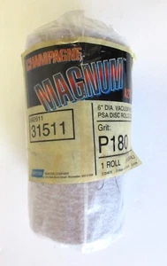 Norton A275 31511 Vacuum Sanding PSA Disc Roll, 6 in, P180 Grit, 100/Roll - Bild 1 von 5