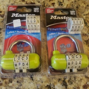 2 MASTER Combination Locks - Picture 1 of 2