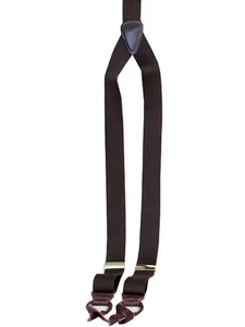 WAHMAKER OLD WEST SCULLY ACCESSORIES ELASTIC Y-BACKED SUSPENDERS MTWRW040S-US - Picture 1 of 4
