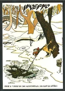 Andrea Pazienza : Le Stagioni - cartolina - Gruppo Editoriale Del Vecchio - Picture 1 of 1